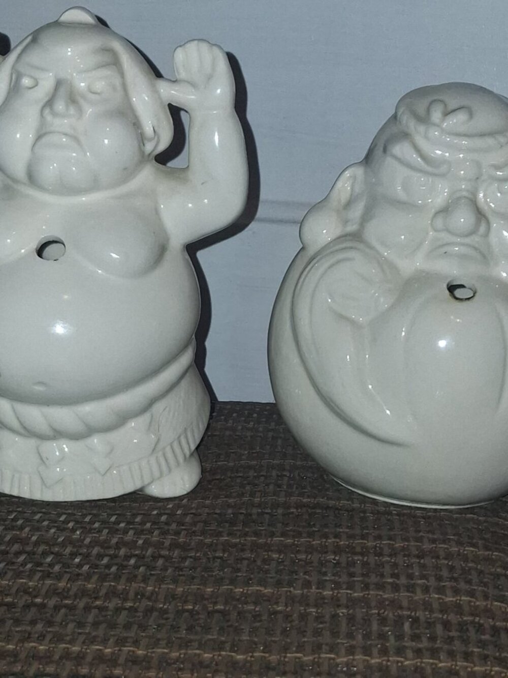 Vintage Benihana of Tokyo Figural Mugs - Sumo Wrestler Pair
